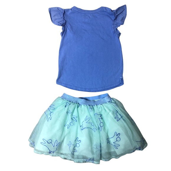 Cat & jack bunny 2 piece Set Sz 4T - Picture 2 of 4